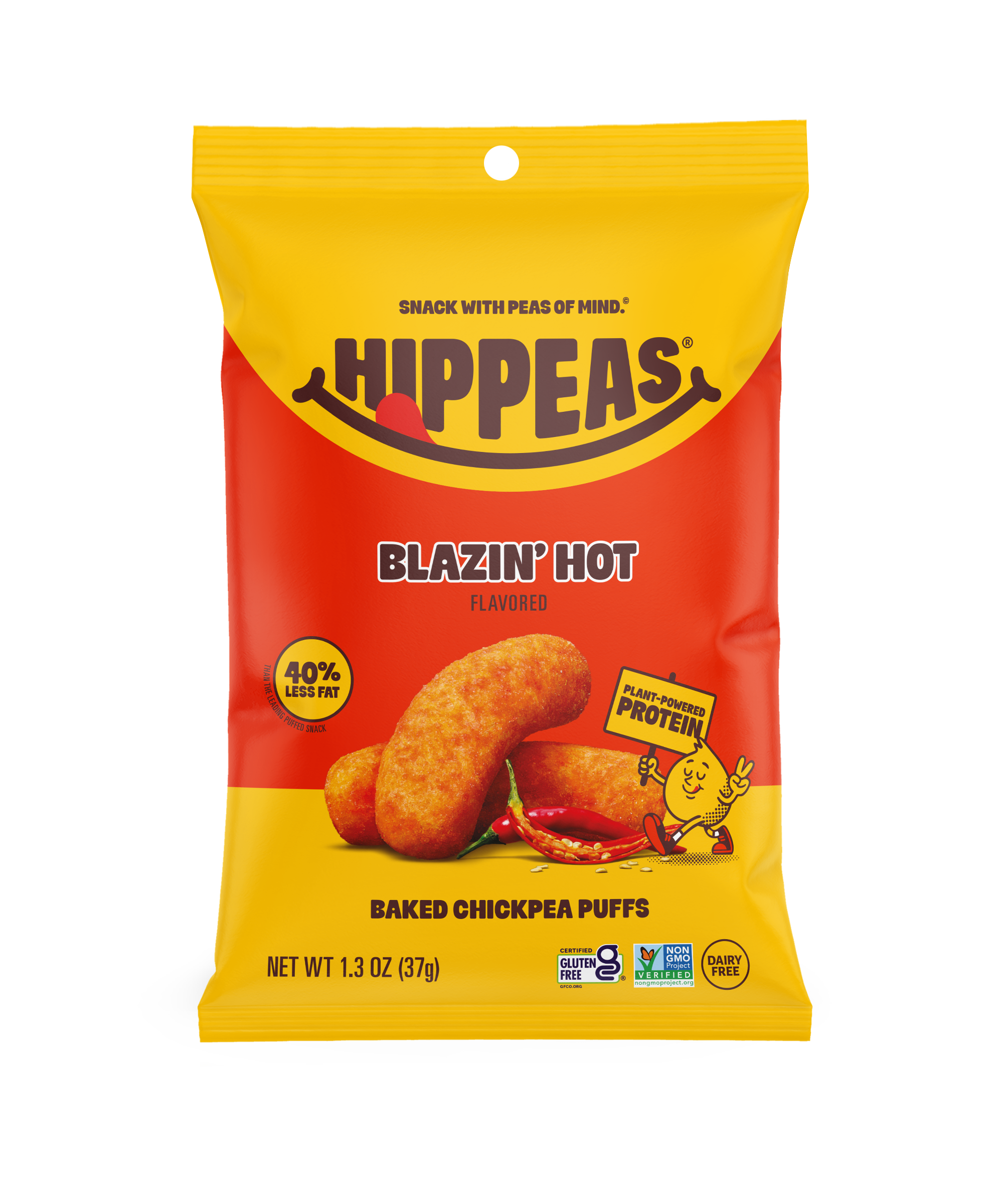 Hipp 6個セット Hippeas Blazin' Hot Chickpea Puffs 1.3oz (12ct) – RTZN Brand Strategy