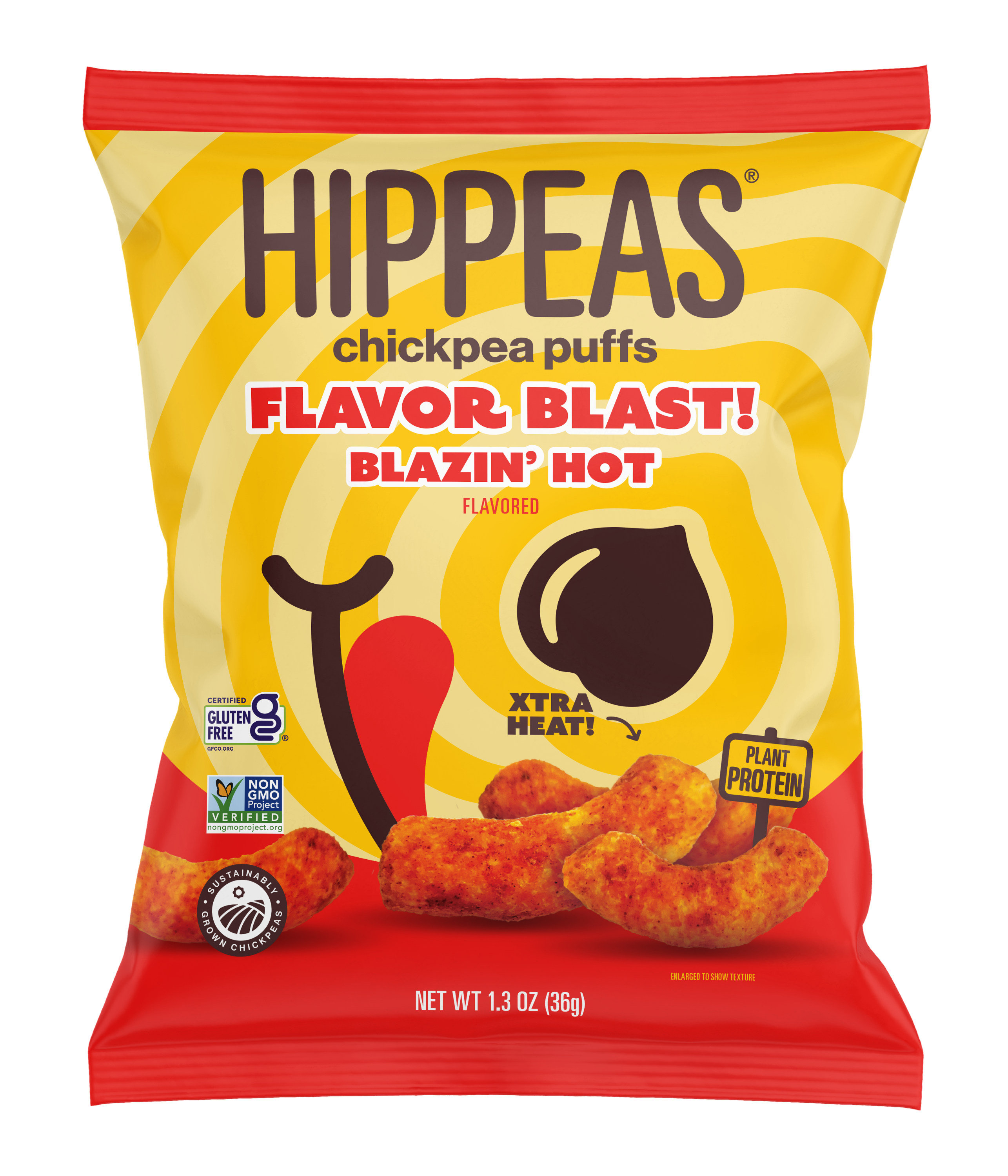 Hippeas Blazin' Hot Chickpea Puffs 1.3oz (12ct) – RTZN Brand Strategy