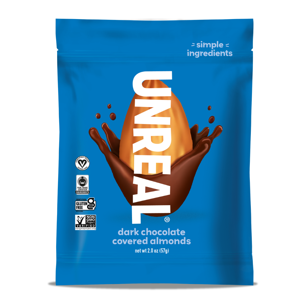 UnReal Dark Chocolate Almonds 2oz (9ct) – RTZN Brand Strategy