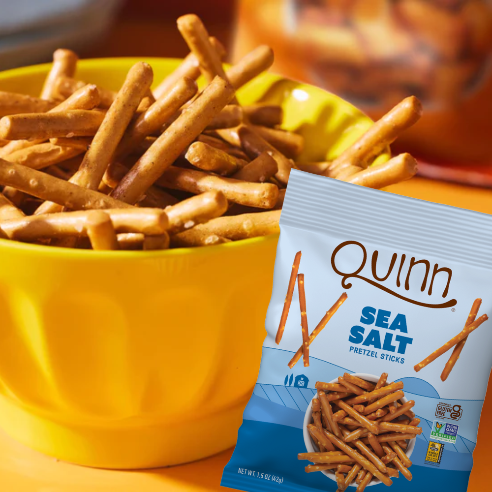 
          Go to the Quinn Sea Salt Pretzels category
        
