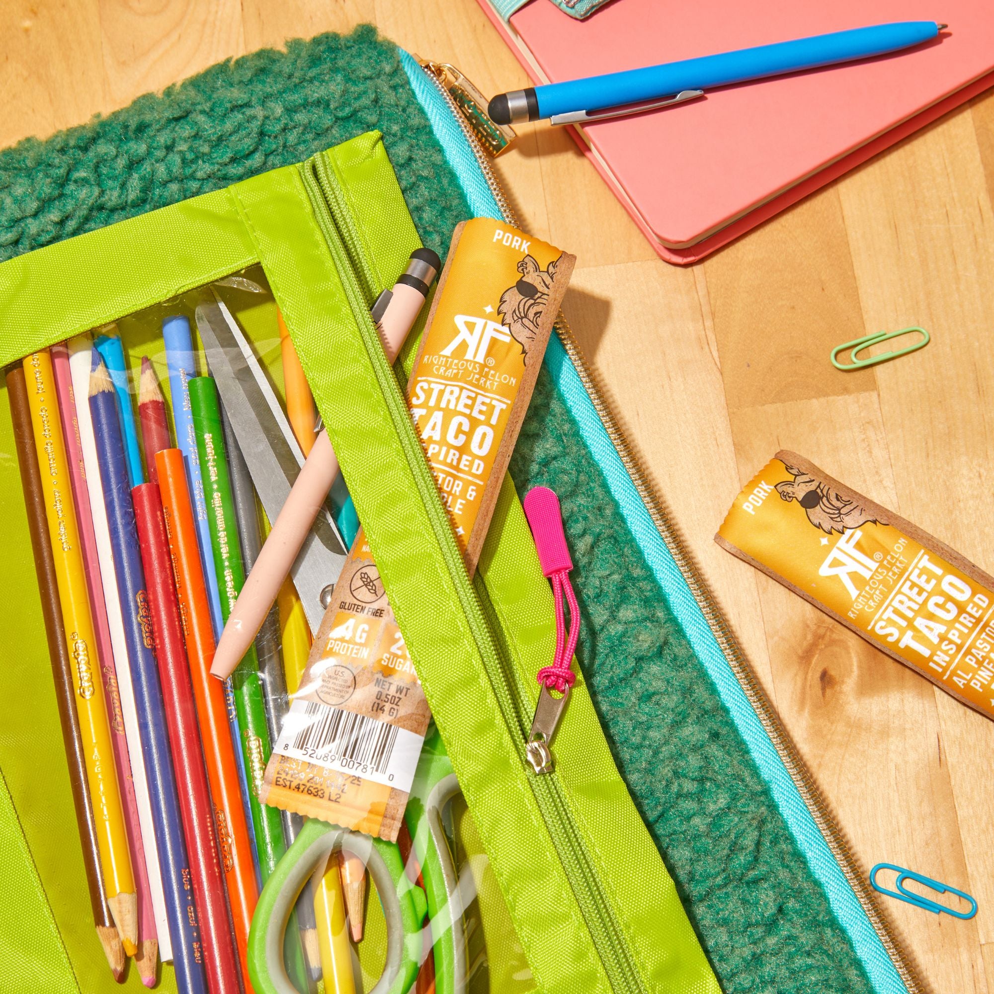 Righteous Felon Street Taco Pork Stick Minis 0.5oz (24ct) – RTZN