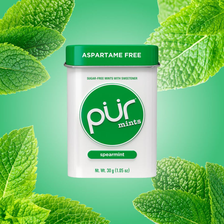 PUR Spearmint Mints Tin 30g / 1.05oz