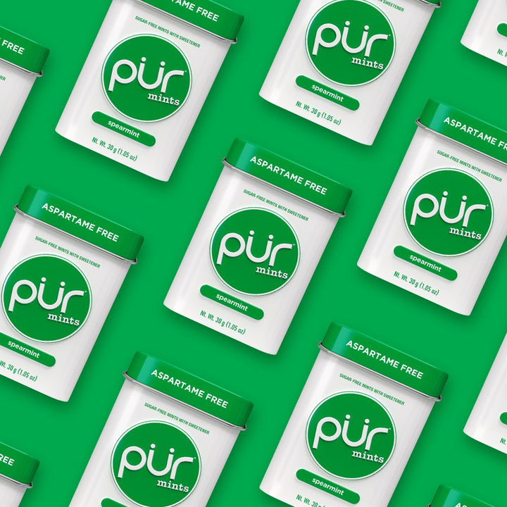 PUR Spearmint Mints Tin 30g / 1.05oz