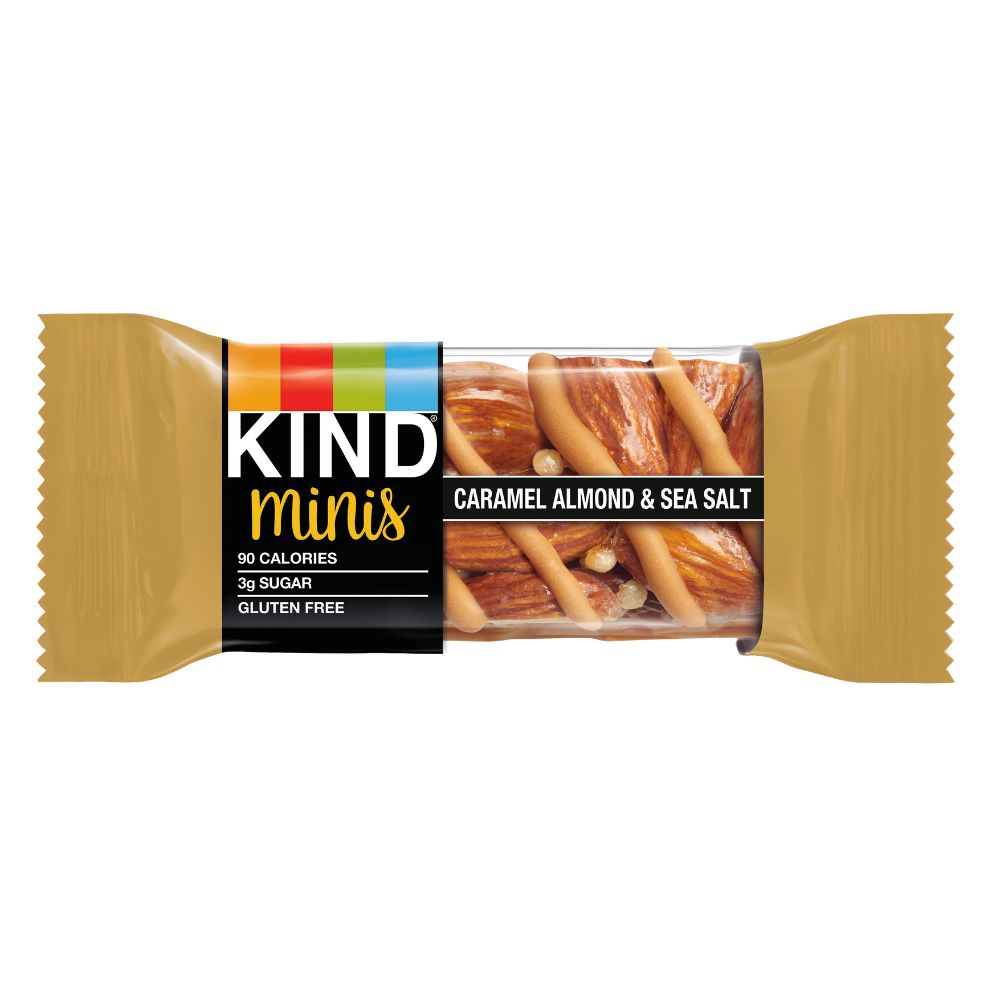 KIND Minis Caramel Almond & Sea Salt Bar 0.7oz 