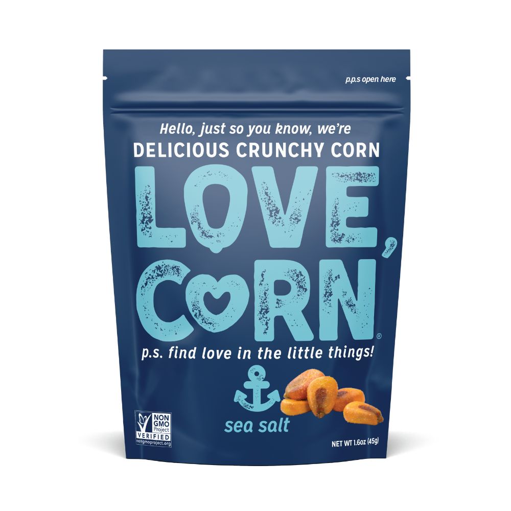 Love Corn Sea Salt Premium Roasted Corn 1.6oz