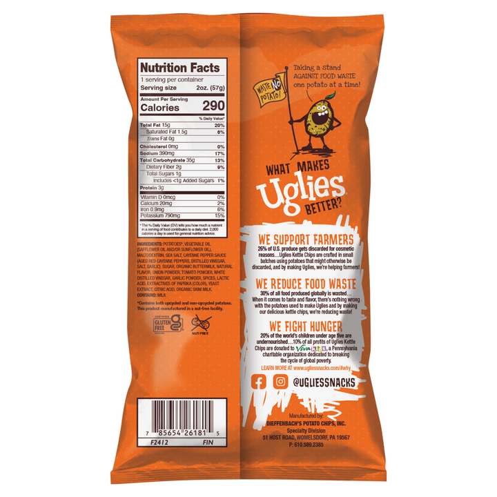 Uglies 2oz. Buffalo Ranch BACK