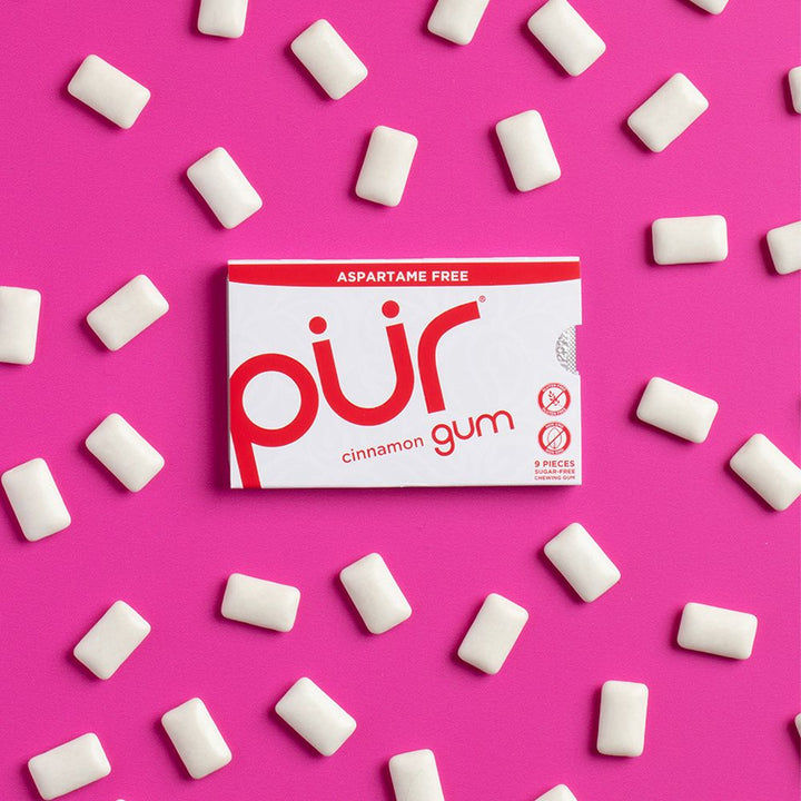 PUR Cinnamon Gum Blister Pack 9pc