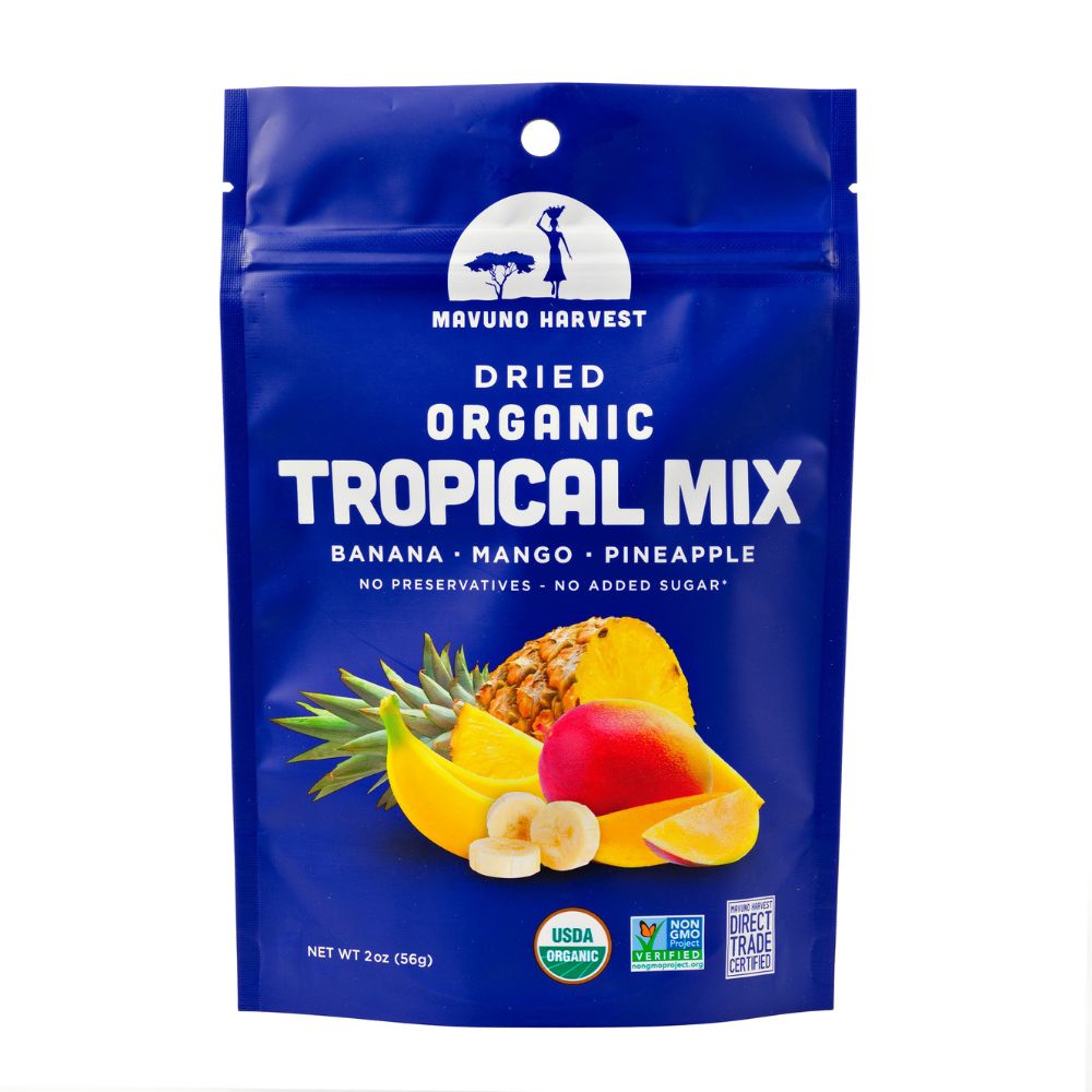 Mavuno Harvest Organic Dried Tropical Mix 2oz 