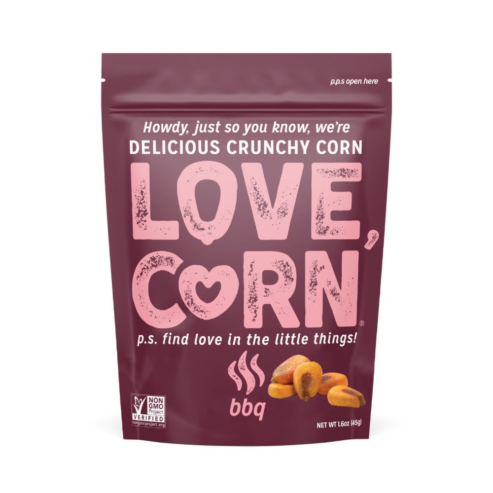 Love Corn Smoked BBQ Premium Roasted Corn 1.6oz