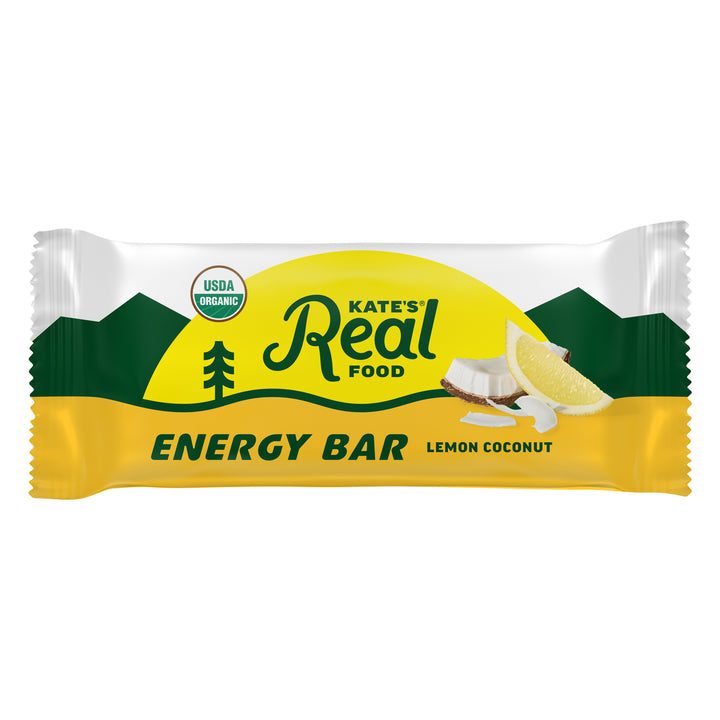 Kate's Real Food Lemon Coconut Oat Energy Bar 2.2oz (12ct)