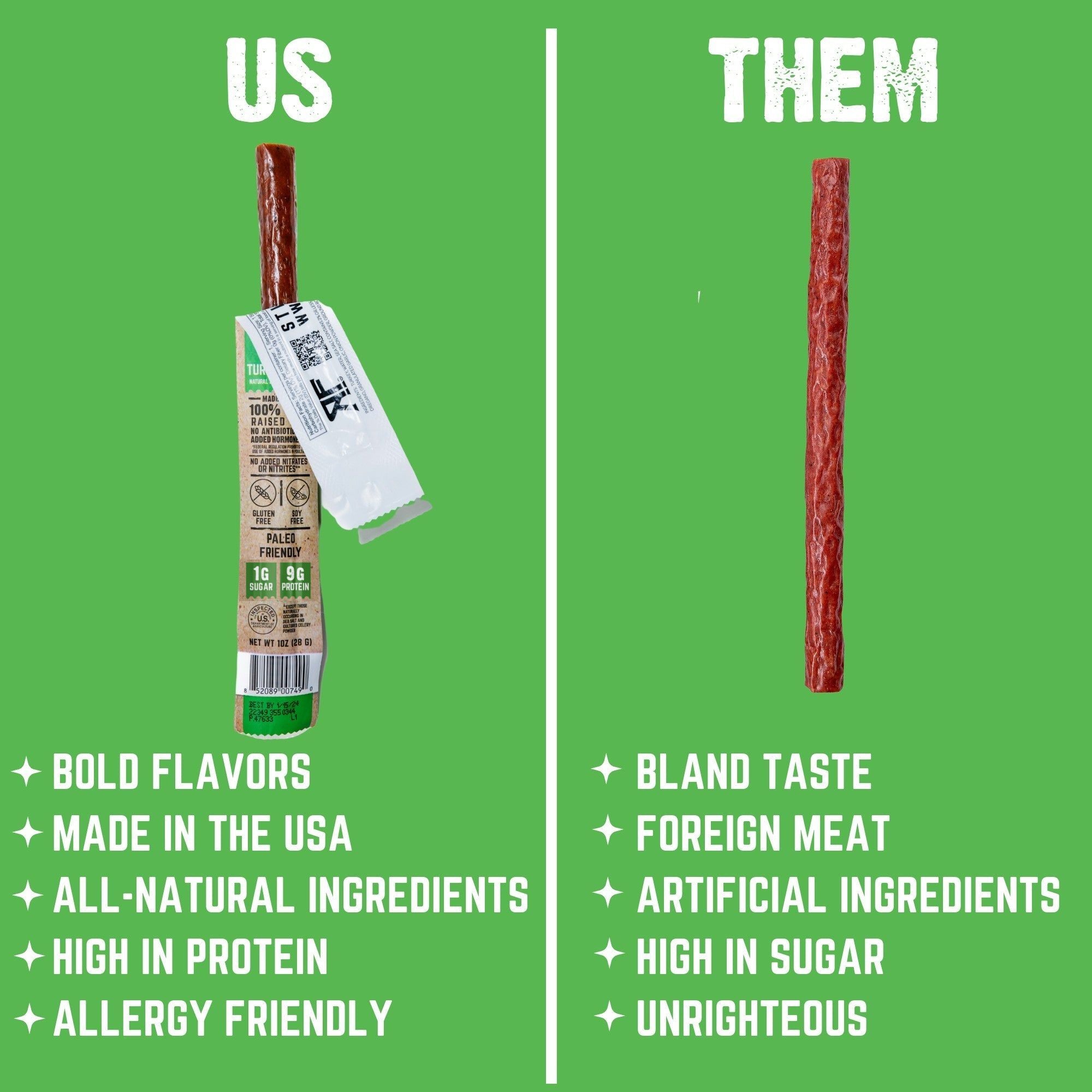 Righteous Felon Lemon Pepper Turkey Stick 1oz (24ct) – RTZN Brand