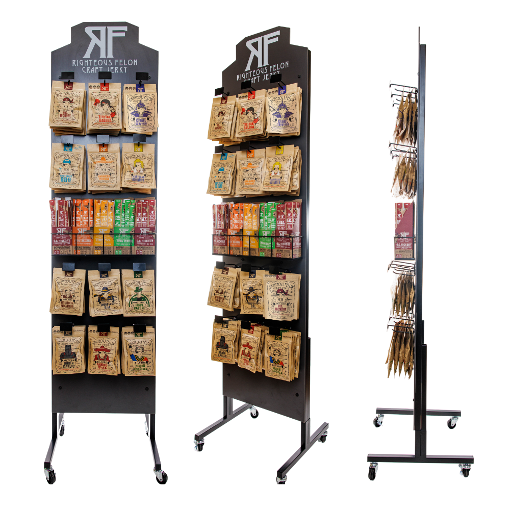Tall RF Rack side angles