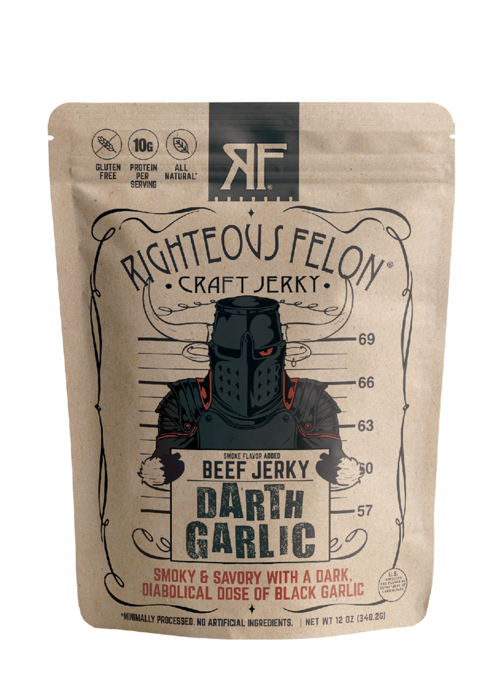 Darth Garlic Beef Jerky Bulk Bag 12oz