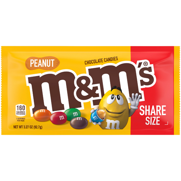 Peanut M&M's King Size 3.27oz (24ct) – RTZN Brand Strategy