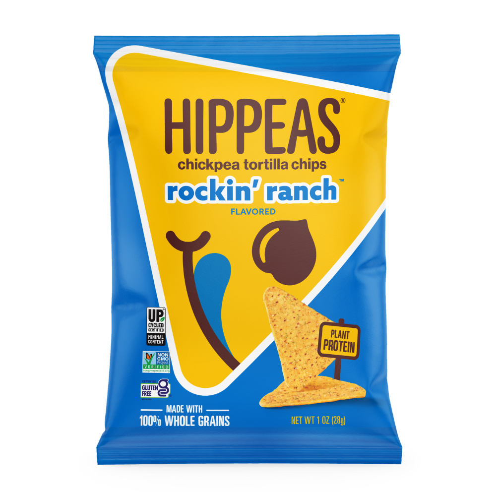 Hippeas Rockin' Ranch Tortilla Chips, 1oz