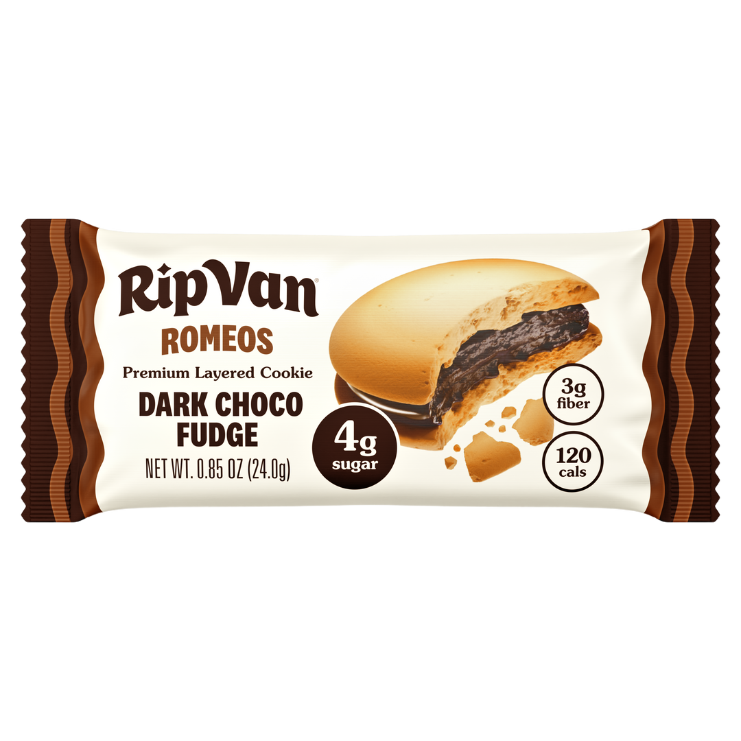 Romeos Dark Choco Fudge Layer Cookies 0.85oz (9ct) (9ct)