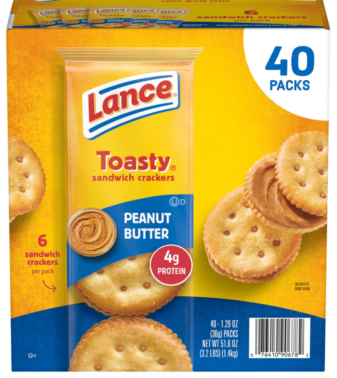 Lance Toasty Cracker Sandwiches