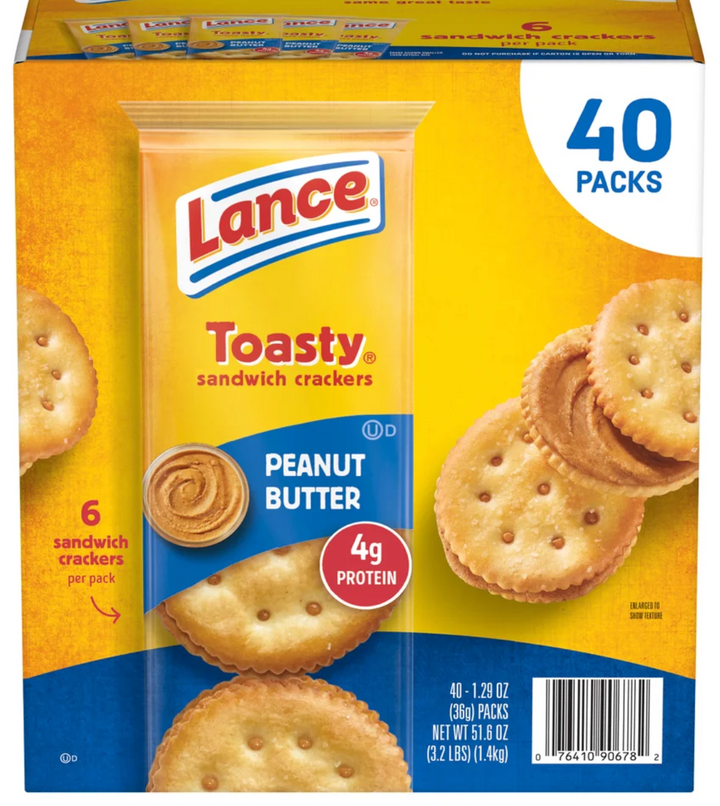 Lance Toasty Cracker Sandwiches