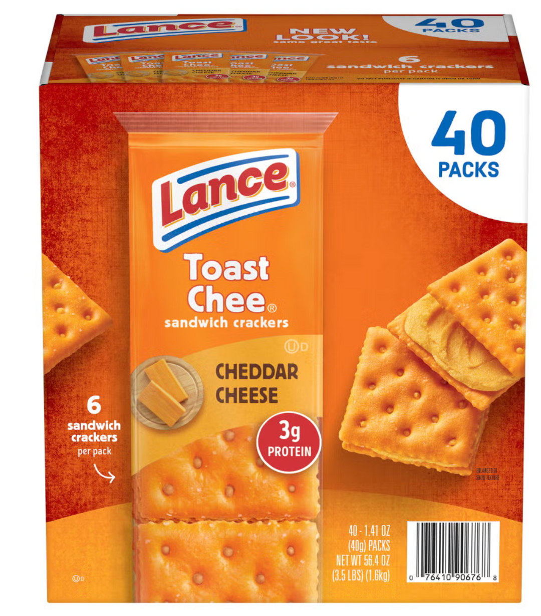 Lance Toast Chee Crackers - Cheddar Cheese