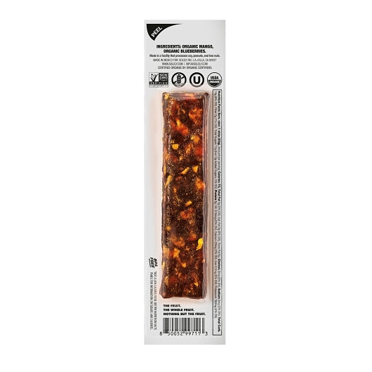 Solely Organic Mango Blueberry Fruit Jerky Strip 0.8oz (12ct)