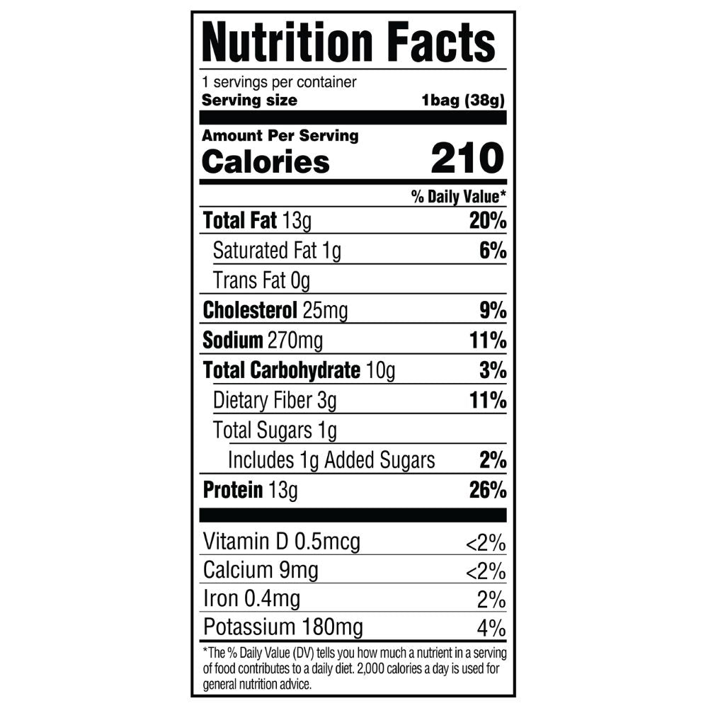 Wilde Chips - 1.34oz Chicken &amp; Waffles nutrition facts &amp; ingredients