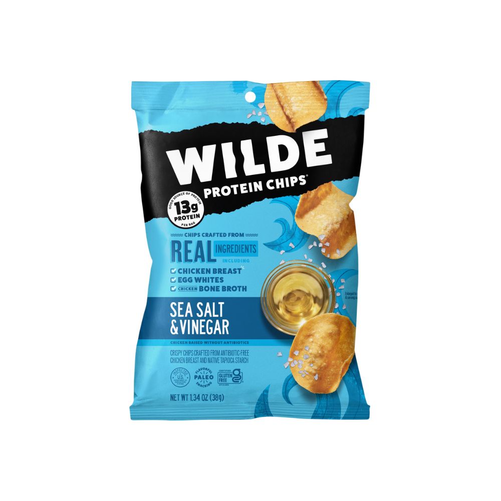 Wilde Chips - 1.34oz Salt &amp; Vinegar Chicken 