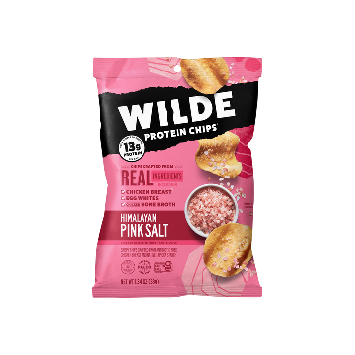 WILDE Himalayan Pink Salt Protein Chips 1.34oz (8ct)