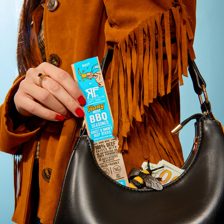 Honey heist BBQ Sticks  on the go