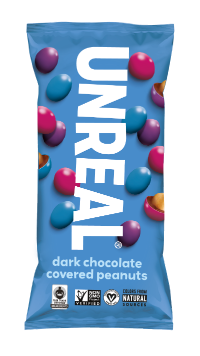 UnReal Dark Chocolate Peanut Gems Snack Pack 1.5oz (12ct)