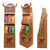 Cardboard stick shipper display with inter changeable seasonal header