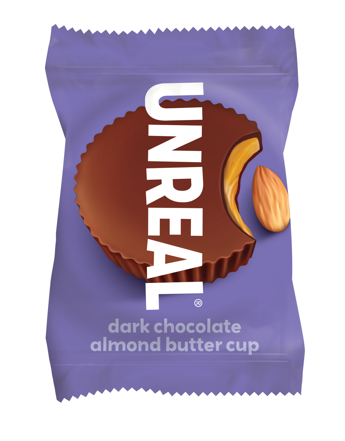 UnReal Mini Dark Chocolate Almond Butter Cups 0.5oz (40ct)