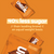 UnReal Dark Chocolate Caramel Peanut Nougat Bars Pouch Bag 3.4oz (6ct)