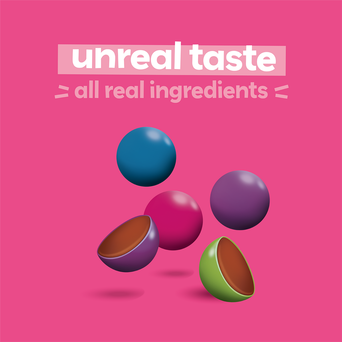 UnReal Milk Chocolate Gems Pouch Bag 5oz (6ct)