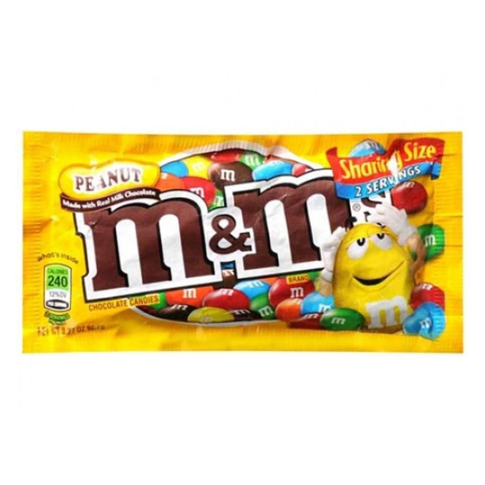 Peanut M&amp;M&#39;s King Size 3.27oz (24ct)
