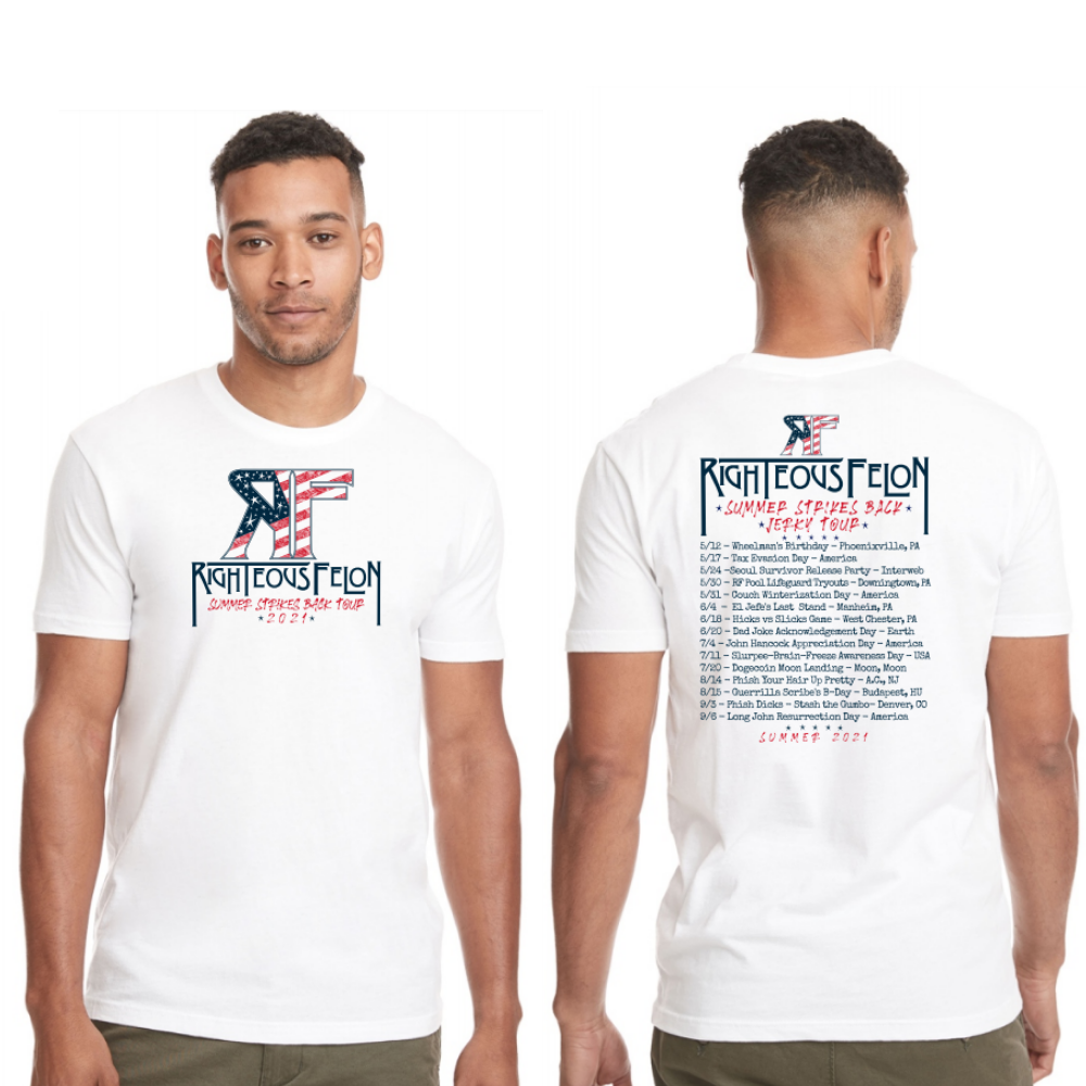 Summer Strikes Back Tour T-Shirt XXL